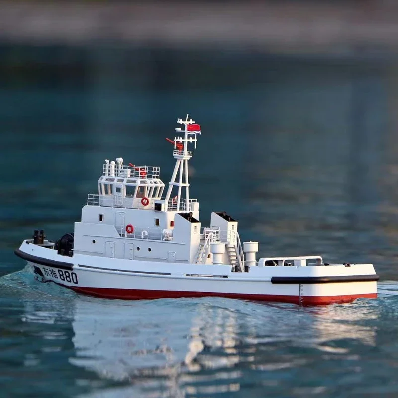 Ship Model 1/100 Port Tugboat Navy 3200 Horsepower Ship Model Assembly Kit Children's Science and Education Toy Gift