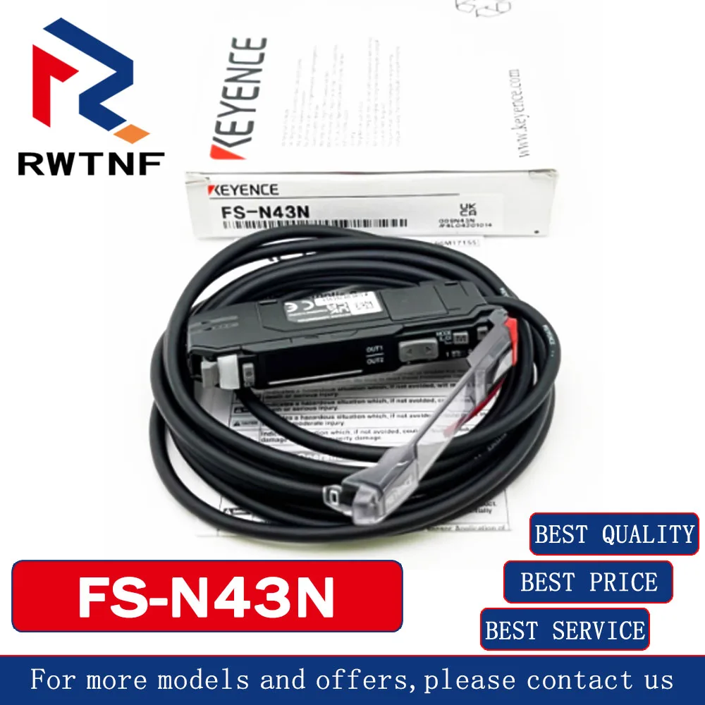 

Brand New Genuine FS-N43N KEYENCE fiber amplifier sensor 100% Original, stock in stock