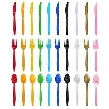 Party Cutlery Various Colors 1
