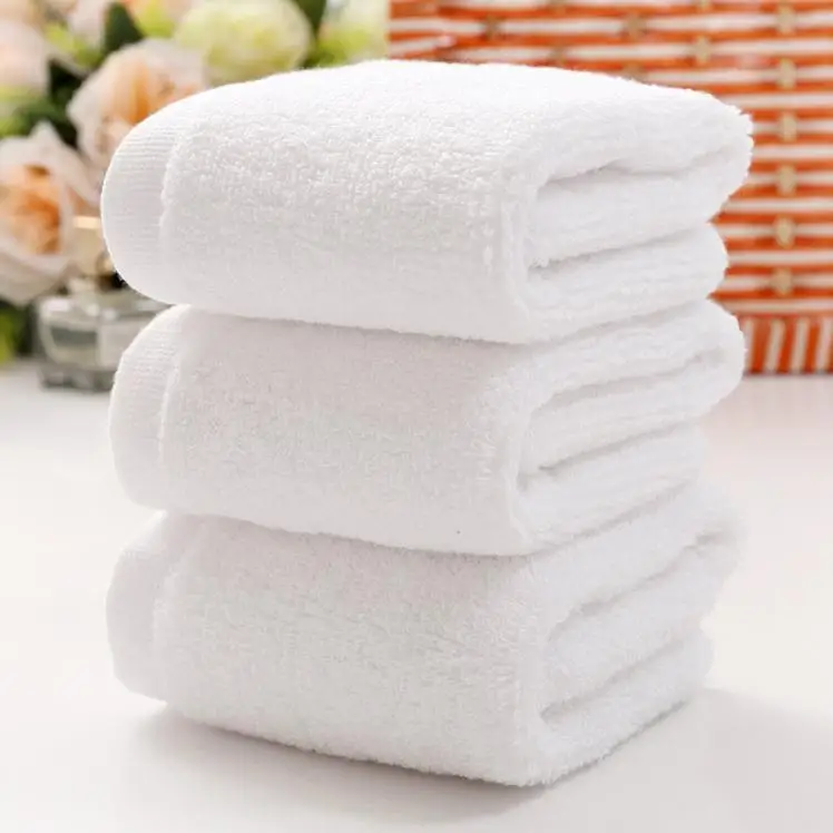 5pcs/lot Good Quality White Face Baby Towel 30*30CM Small Hand Towels Kitchen Hotel Restaurant Kindergarten Beauty Salon Towel