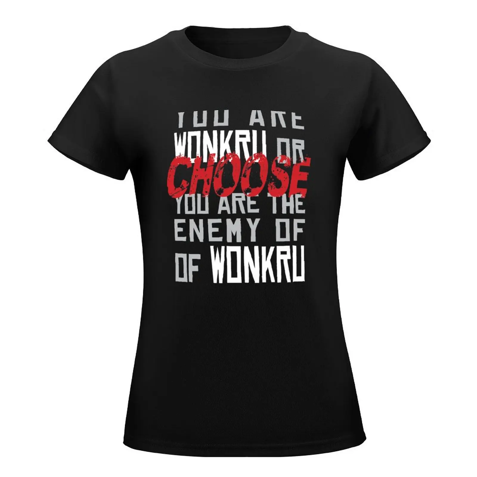 Wonkru Alliance T-Shirt tees female korean fashion workout shirts for Women