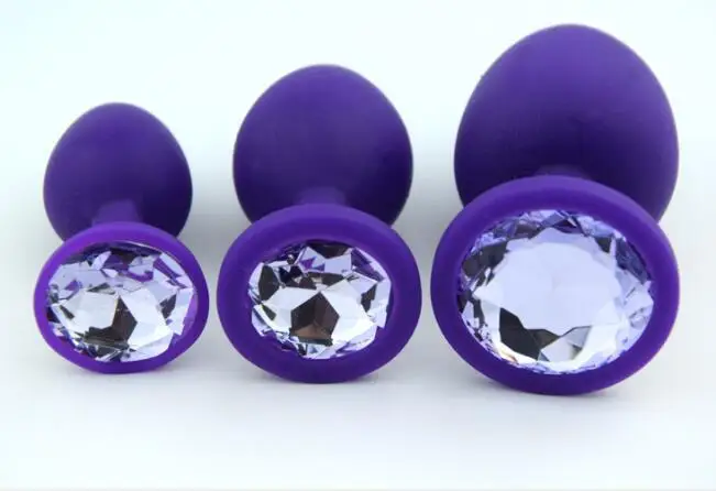 3 حجم سيليكون المكونات الشرج بعقب الغنيمة كريستال مجوهرات الشرج الخرز المتوسع موسع جهاز تدليك للبروستاتا الكبار الاستمناء لعبة الجنس