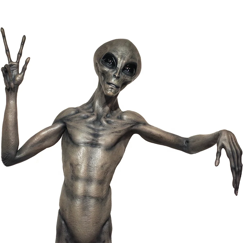 منحوتة من الألياف الزجاجية الغريبة بالحجم الطبيعي مخصصة لمجموعة متحف الشمع