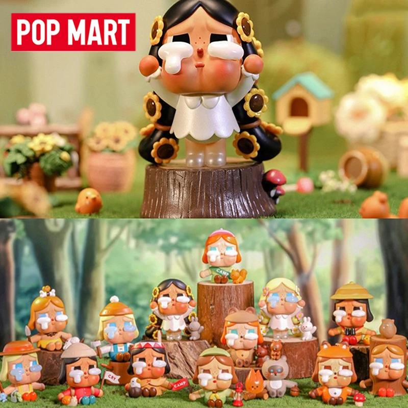 POP MART Crybaby Jungle Adventure Crying In The Woods Series Mystery Box Genuine Blind Box Guess Toy Bag Ornament Figurines Home