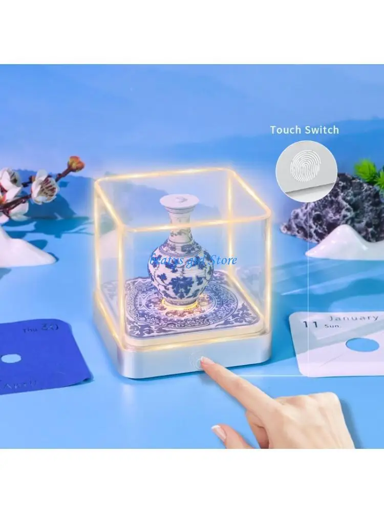

C7AB 2026 3D Paper Sculpture Calendar Featuring Blue And White Porcelain High Quality Special Paper For Office Desk Display