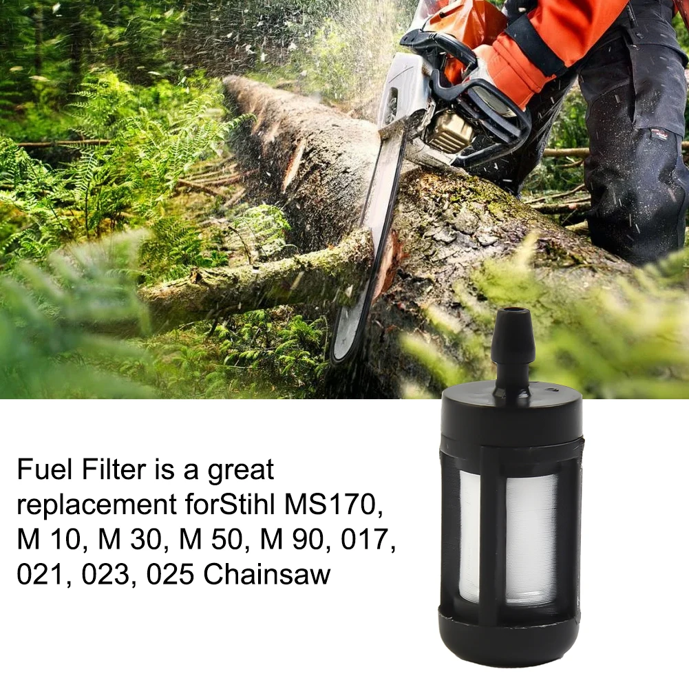 Reliable Petrol Fuel Gas Filter Direct Fit for M 10/M 30/M 50 Chainsaw Perfect for MS170 Fits 021/023/025 Chain Saw