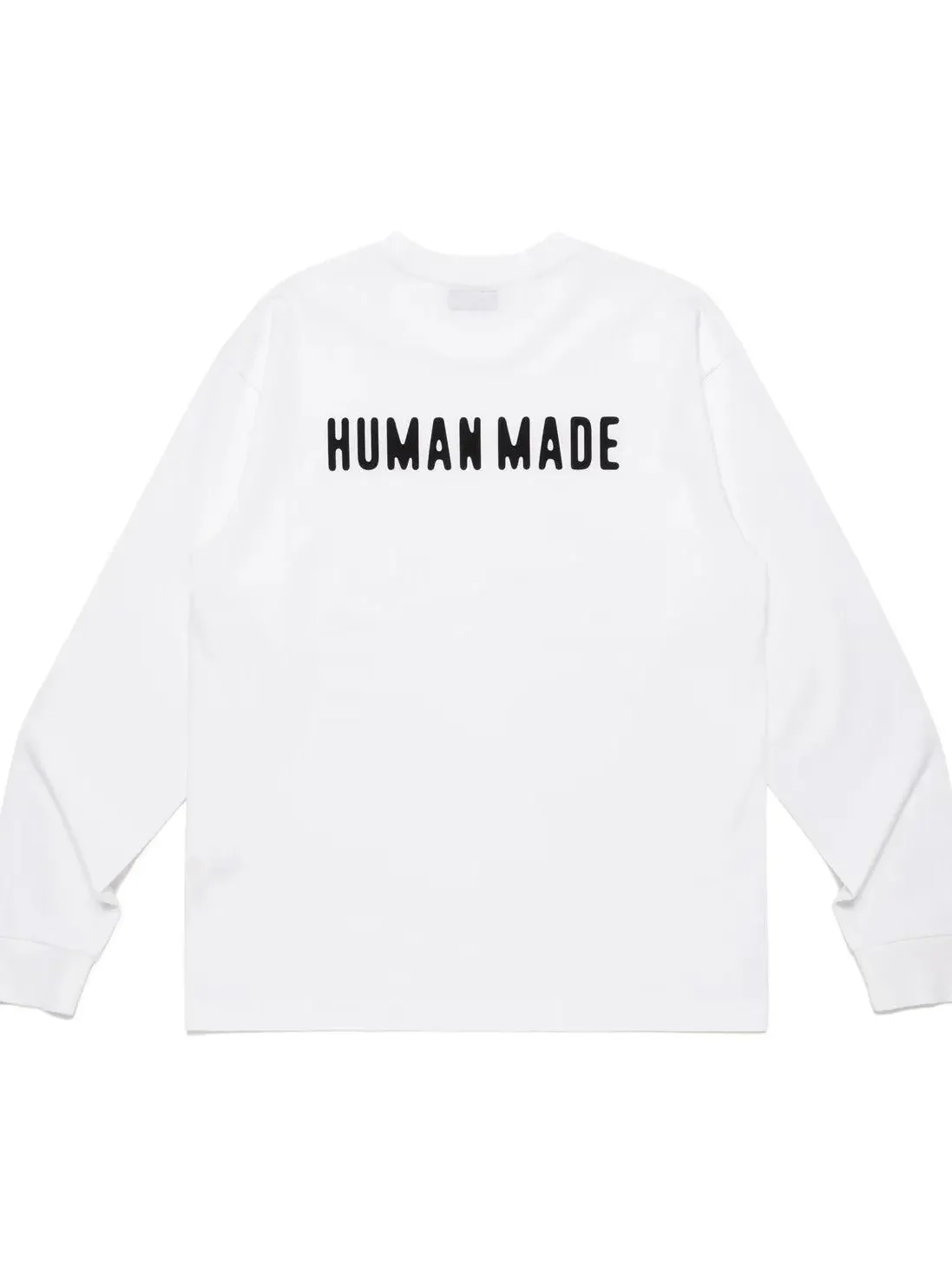 HUMAN MADE Heart Badge L/S T Shirt FW26 Boxy Fit Delta Cotton Unisex Japanese