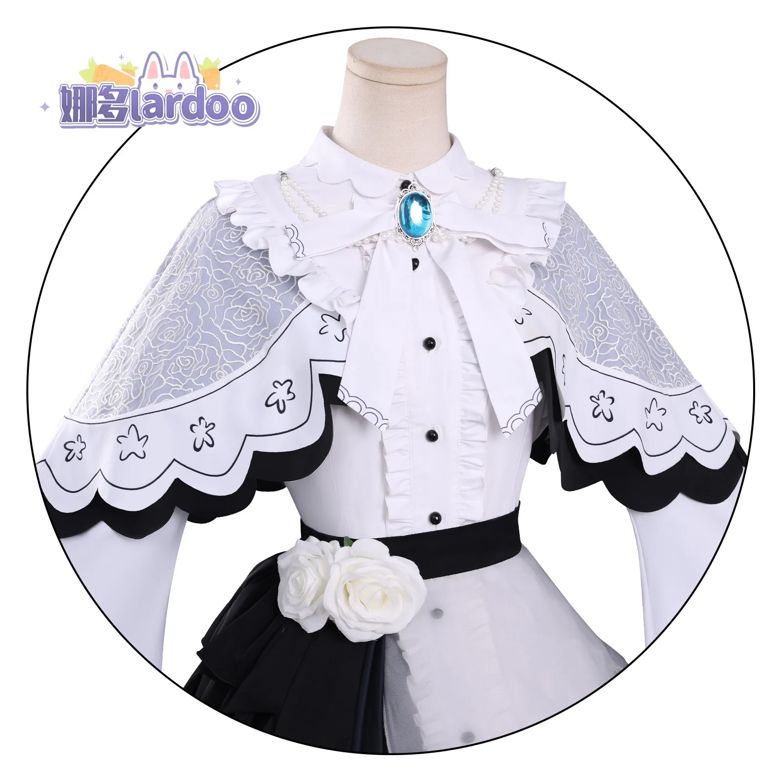 

Magical Girl Witch Trial Tsukishiro Yuki Cosplay Costume Uniform Halloween Carnival Party Christmas Play Role Clothes Clothing