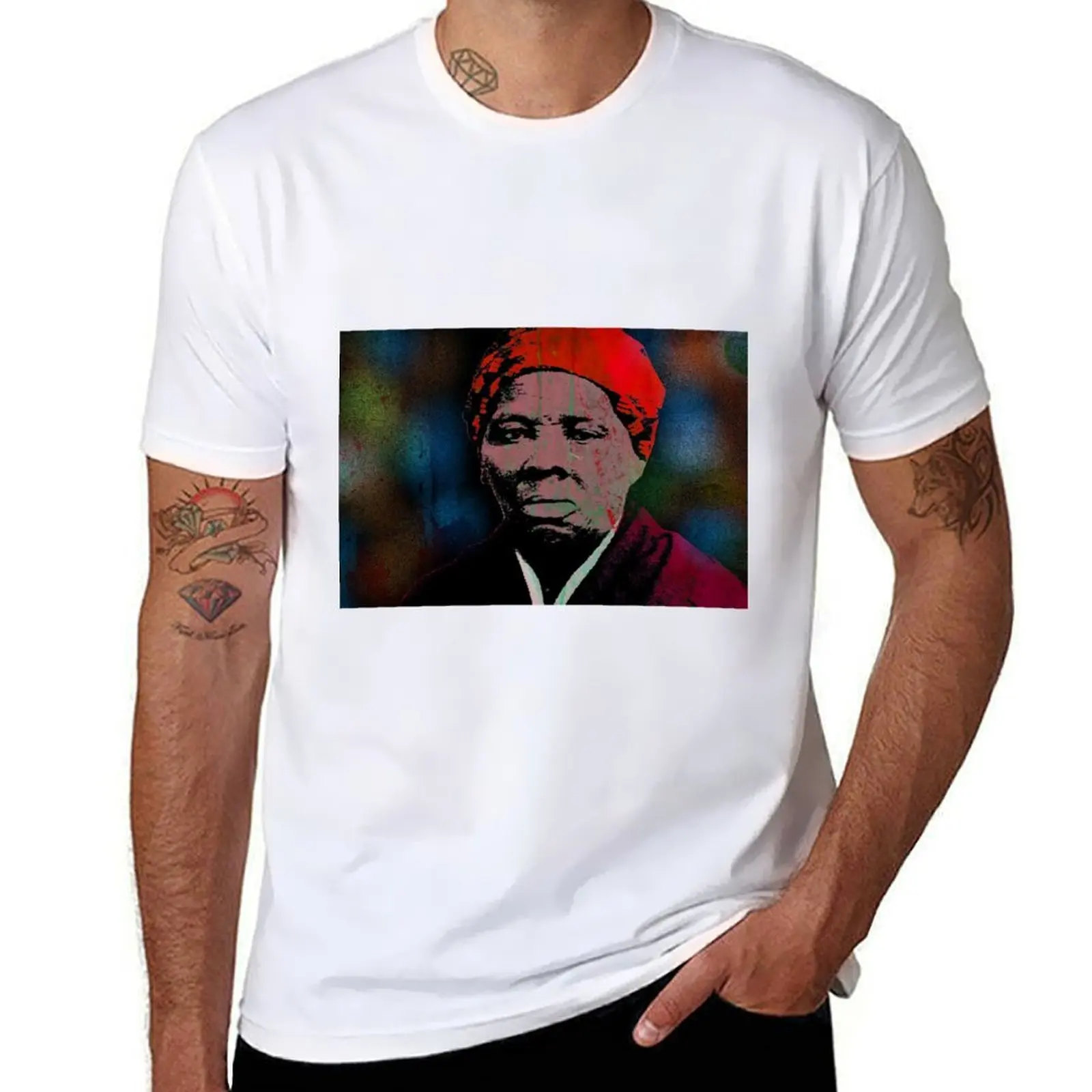 

HARRIET TUBMAN-2 T-Shirt t shirts with prints man graphic t shirt man t shirt designer T-Shirt