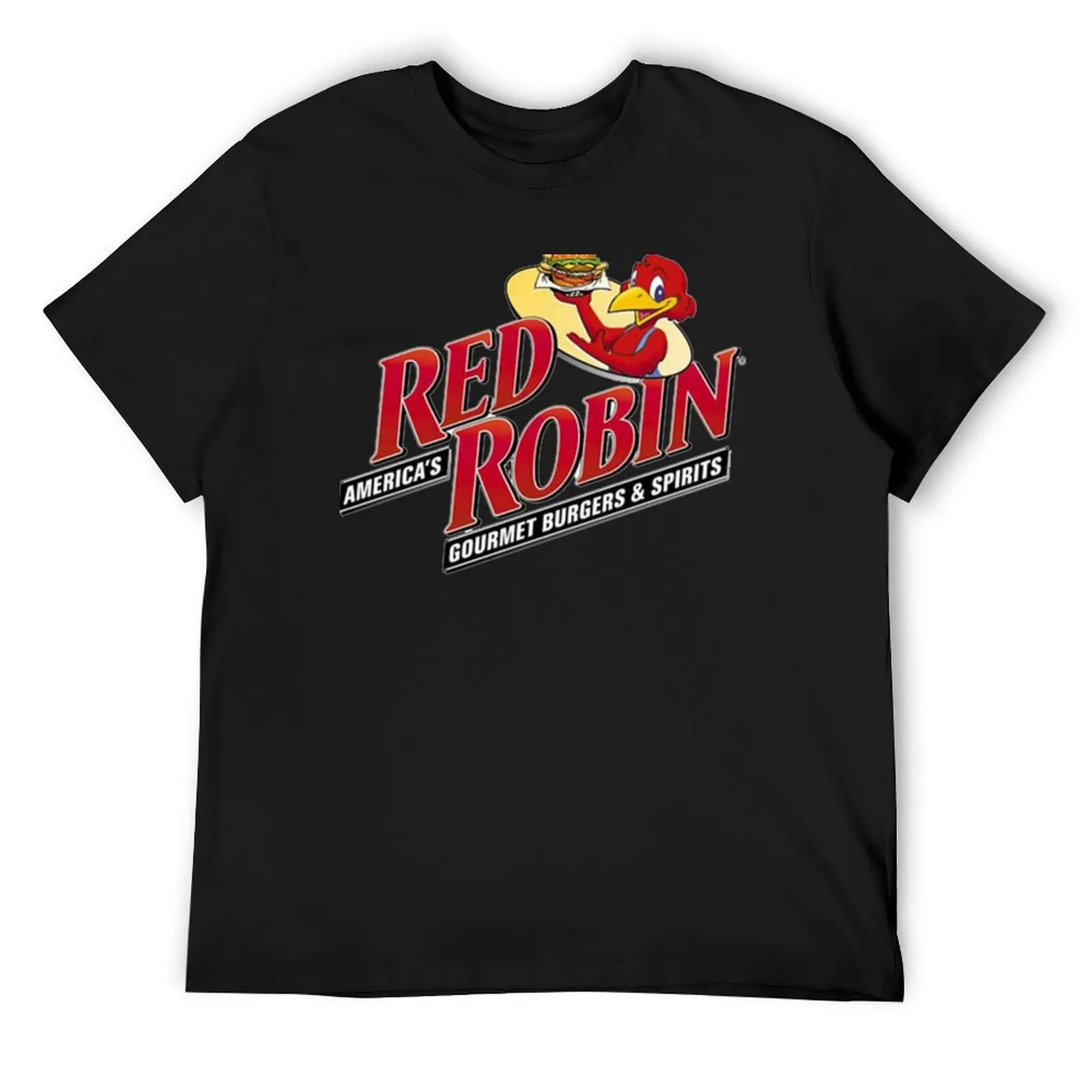 Red Robin T-Shirt quick-drying vintage clothes Short sleeve tee mens graphic t-shirts anime