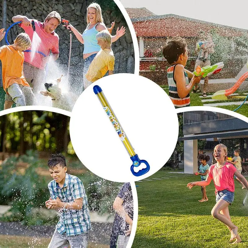 Wasser Squirting Spielzeug für Kinder Feuerwerk Wasser Soaker Ausziehbarer Spaß Soaker Squirt Spielzeug für Pool Sommer Hinterhof Strandaktivitäten