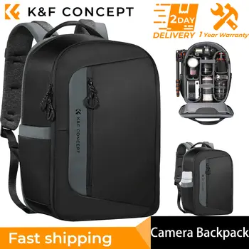 K&F Concept 22L 攝影相機背包 防水大容量 適用於佳能、尼康、索尼、賓得等單眼相機 10 最佳銷售 攝影背包 - №10
