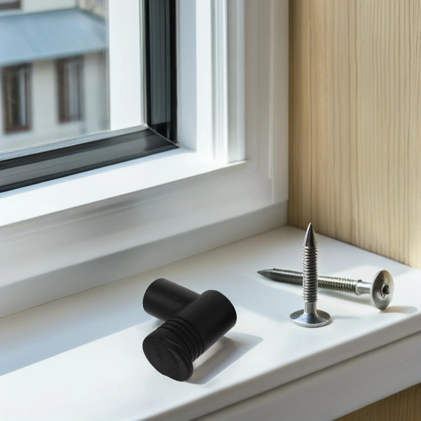 

6Pcs Clothes Drying Rack Joints Plastic Black Connectors Effortless Assembly Floor Standing Garment Accessories 2.99 X 2.63 in