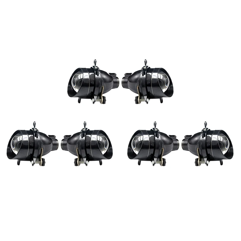 3Set 3.0 Inch Fog Lights Projector Lens 12000LM Bi-Xenon HID Fog Lamp For Toyota Corolla Yaris Avensis Camry RAV4 Black