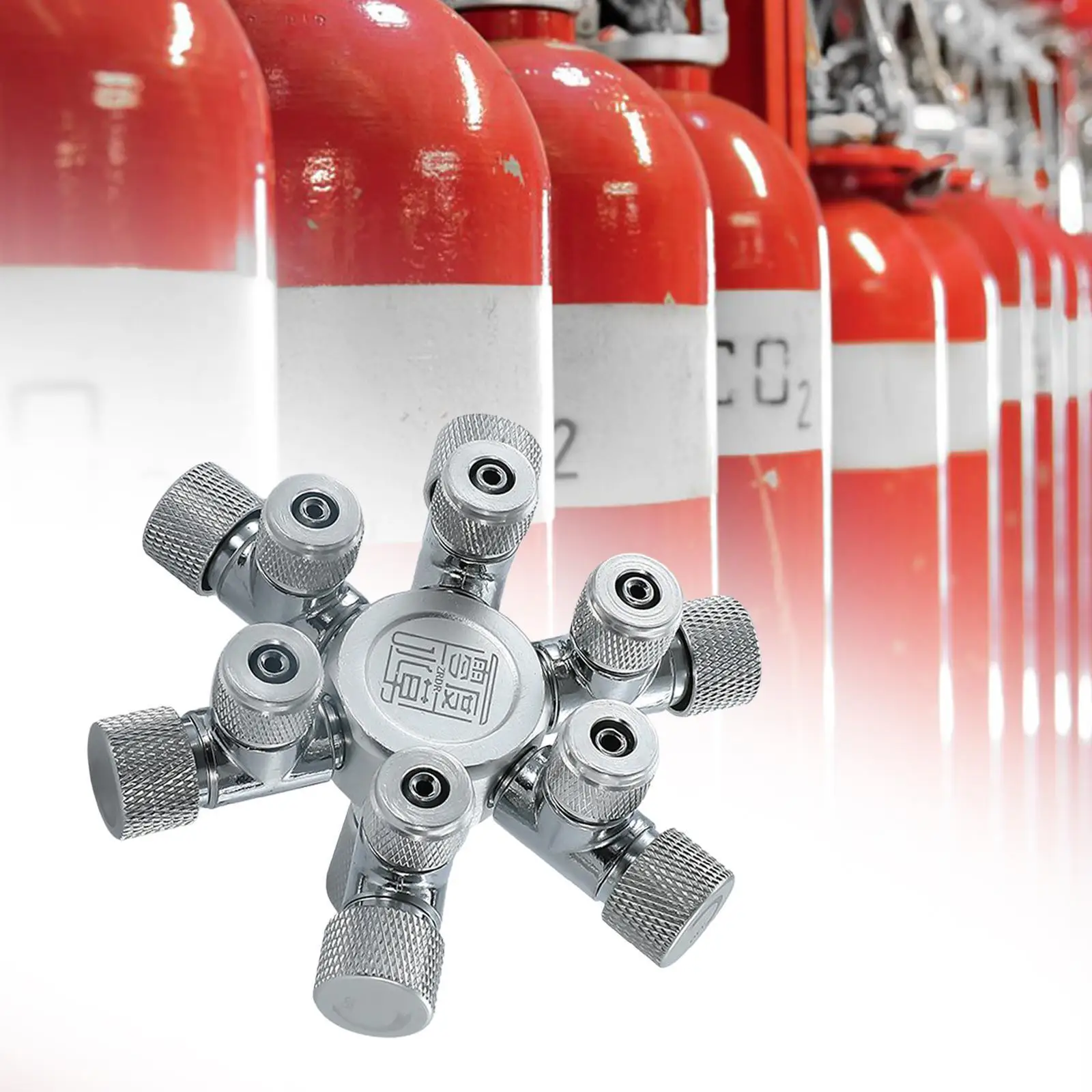 

Регулятор разветвителя CO2, принадлежности для аквариума, аксессуары для аквариума, разветвитель CO2 с многосторонними розетками, электромагнитный регулятор