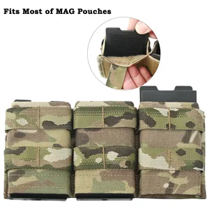 حقيبة إسفين Molle Magazine مع خطاف لوحة ، إدراج مجلة Molle ل 556 Open Top ، إدراج نايلون ماج ، Tacfans أعلى 6 مبيعات 556 ذخيرة مزيفة - رقم 6