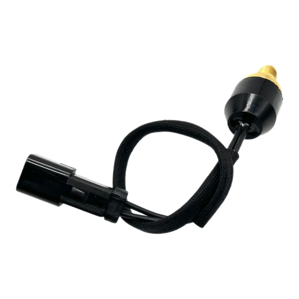 Pressure Switch 309-5769 4332040 For Crane For Excavator Machinery Parts Hydraulic For System Sensor Black ABS Material