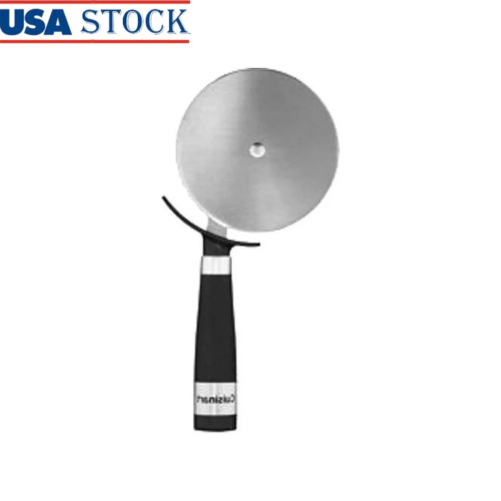 

Профессиональный резак для пиццы, лезвие из нержавеющей стали, бочонок, ручка, мягкая ручка, можно мыть в посудомоечной машине, кухонный инструмент, 4,25 дюйма, прецизионная резка