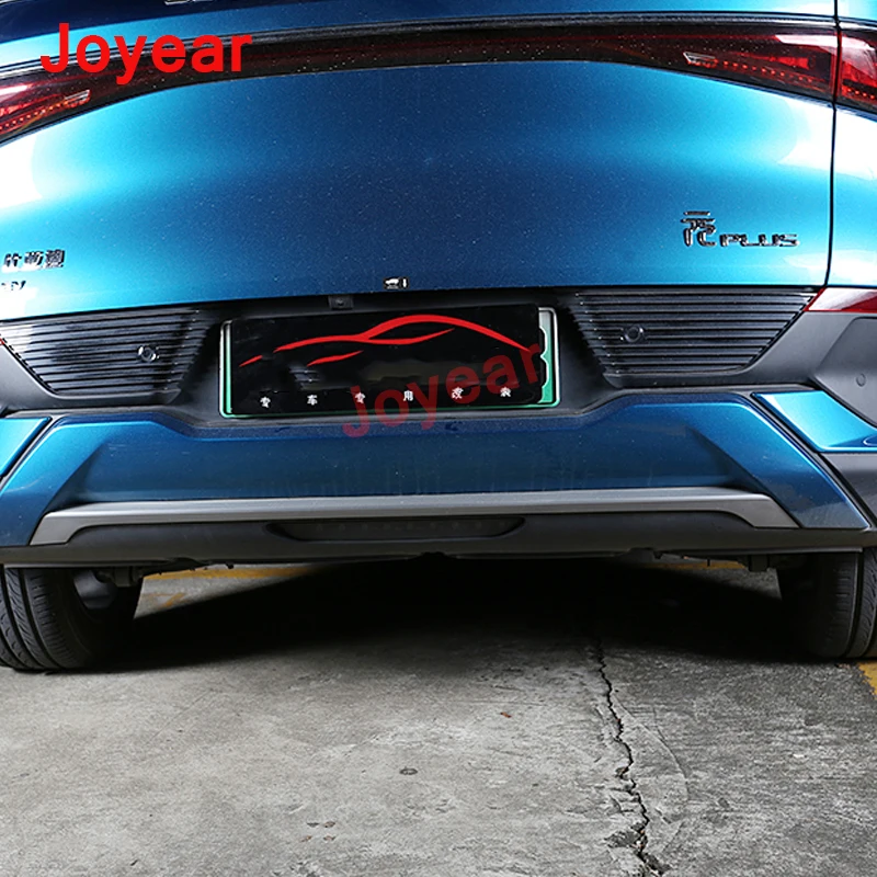 For BYD Atto 3 Yuan Plus EV 2020-2022 Car Rear Fog Light Frame Rear Bar Patch Anti-scrape Wear-resisting Protective Accessories