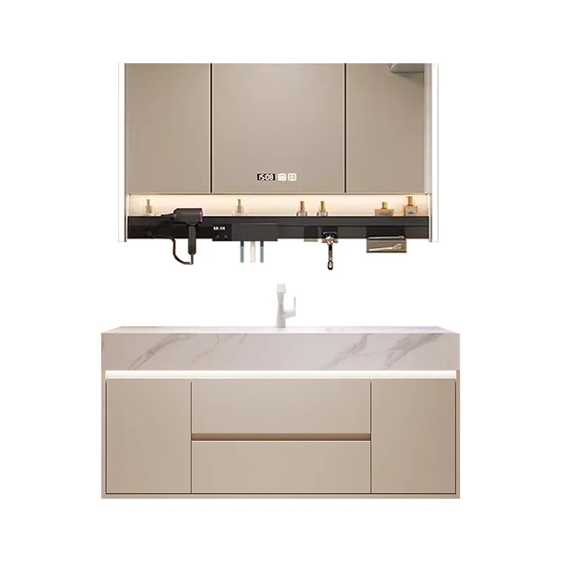 

Розумный зеркальный шкаф для ванной комнаты, дезинфекция, комбинированный умывальник для ванной комнаты, умывальник