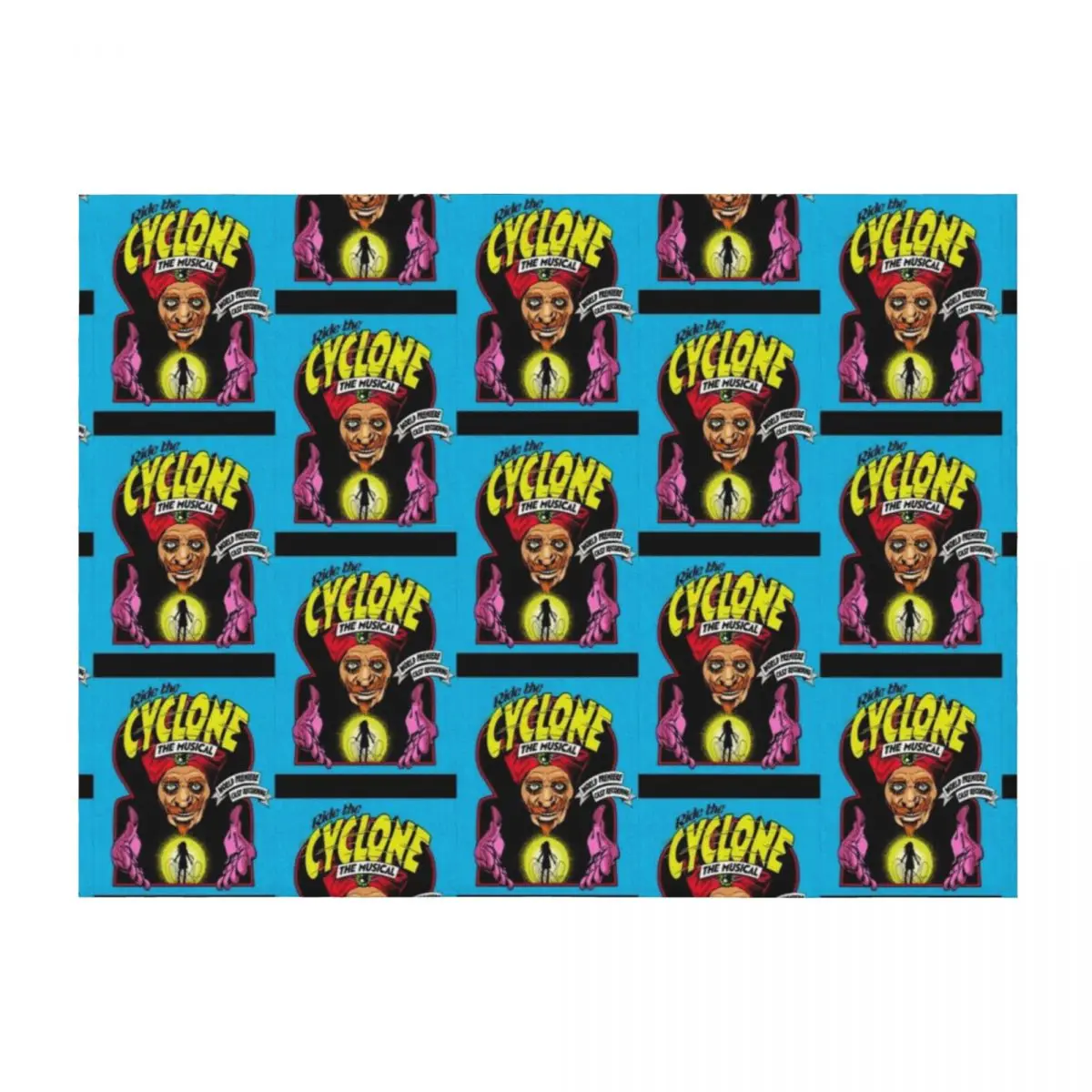 

Ride The Cyclone Poster Throw Blanket anime Luxury St Soft Blankets