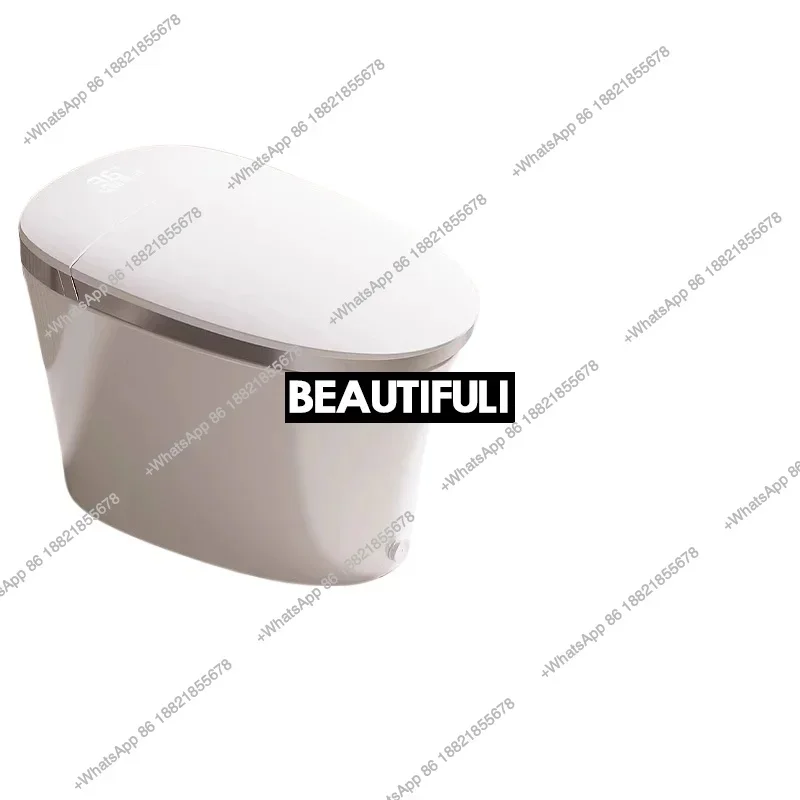 

Умный унитаз Z136 для ванной комнаты с низким давлением, пенной защитой, полностью автоматический, интегрированный, с супервихревым смывом