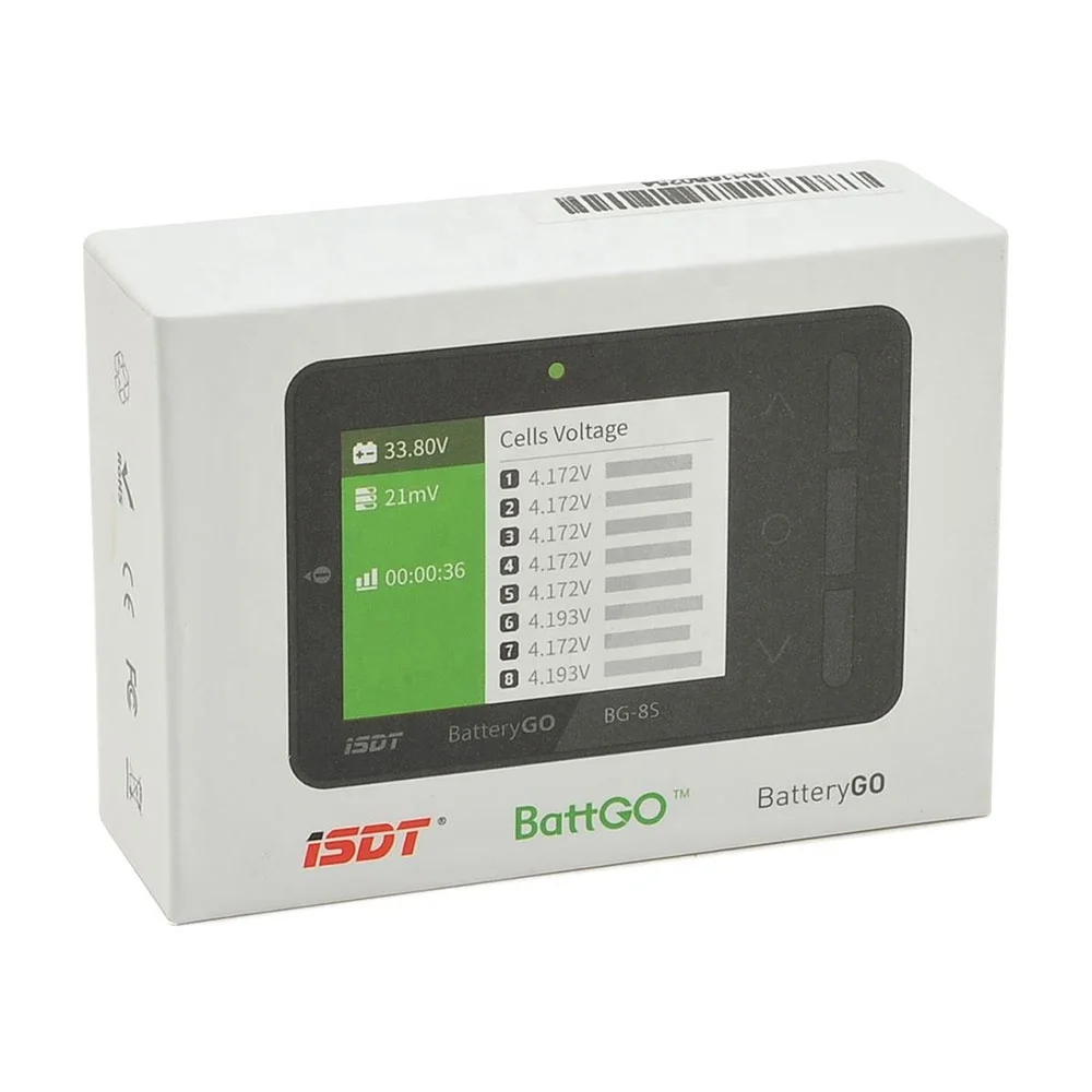

ISDT BattGo BG-8S Smart Battery Checker Balancer Receiver Signal Tester Quick Charge Function