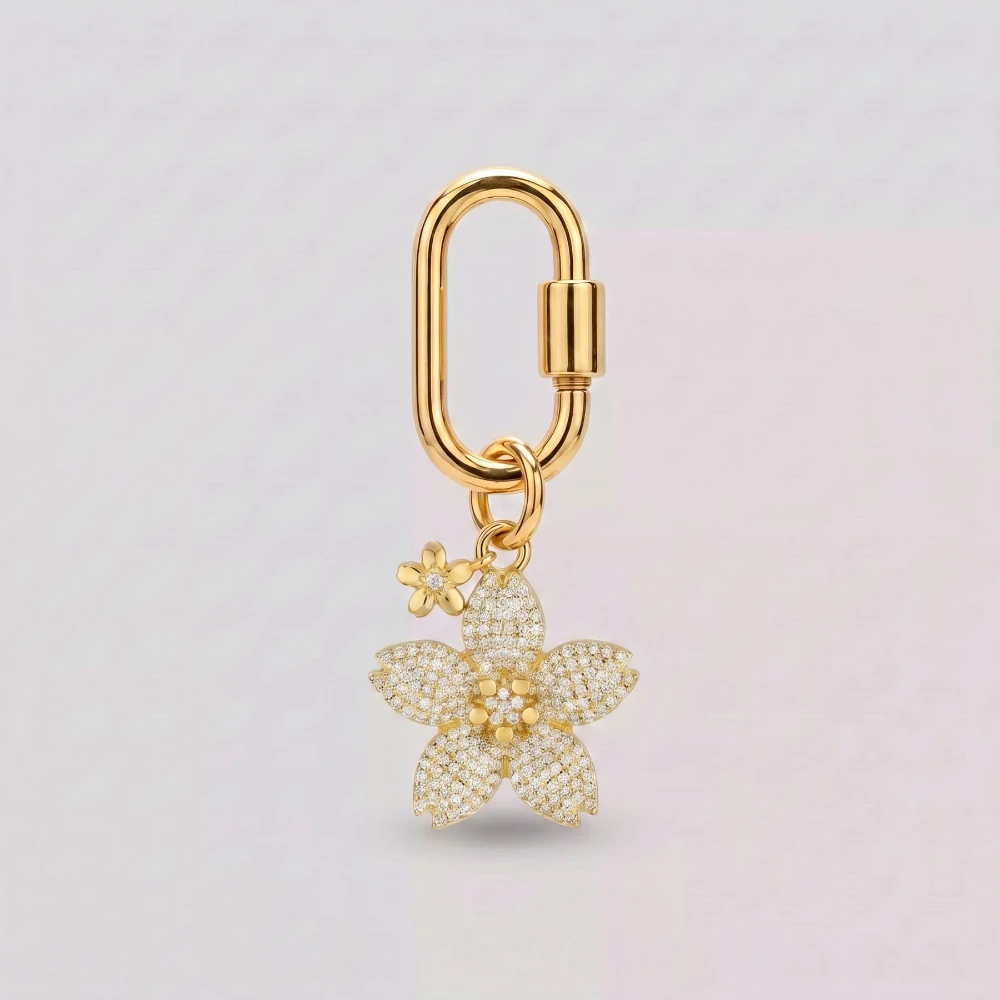 Süße, frische und modische Erdbeerblumen-, Schmetterlings- und Elefanten-DIY-Anhänger für Schmuck und Schlüsselanhänger – Detail 4