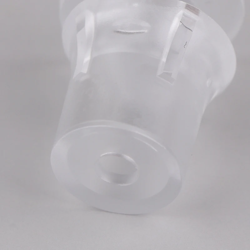 10 قطعة 1.4/2 سنتيمتر شفافة الإعلان مسمار الزجاج مسمار قوس غير مرئية برغي بلاستيك متجمد المسمار #5