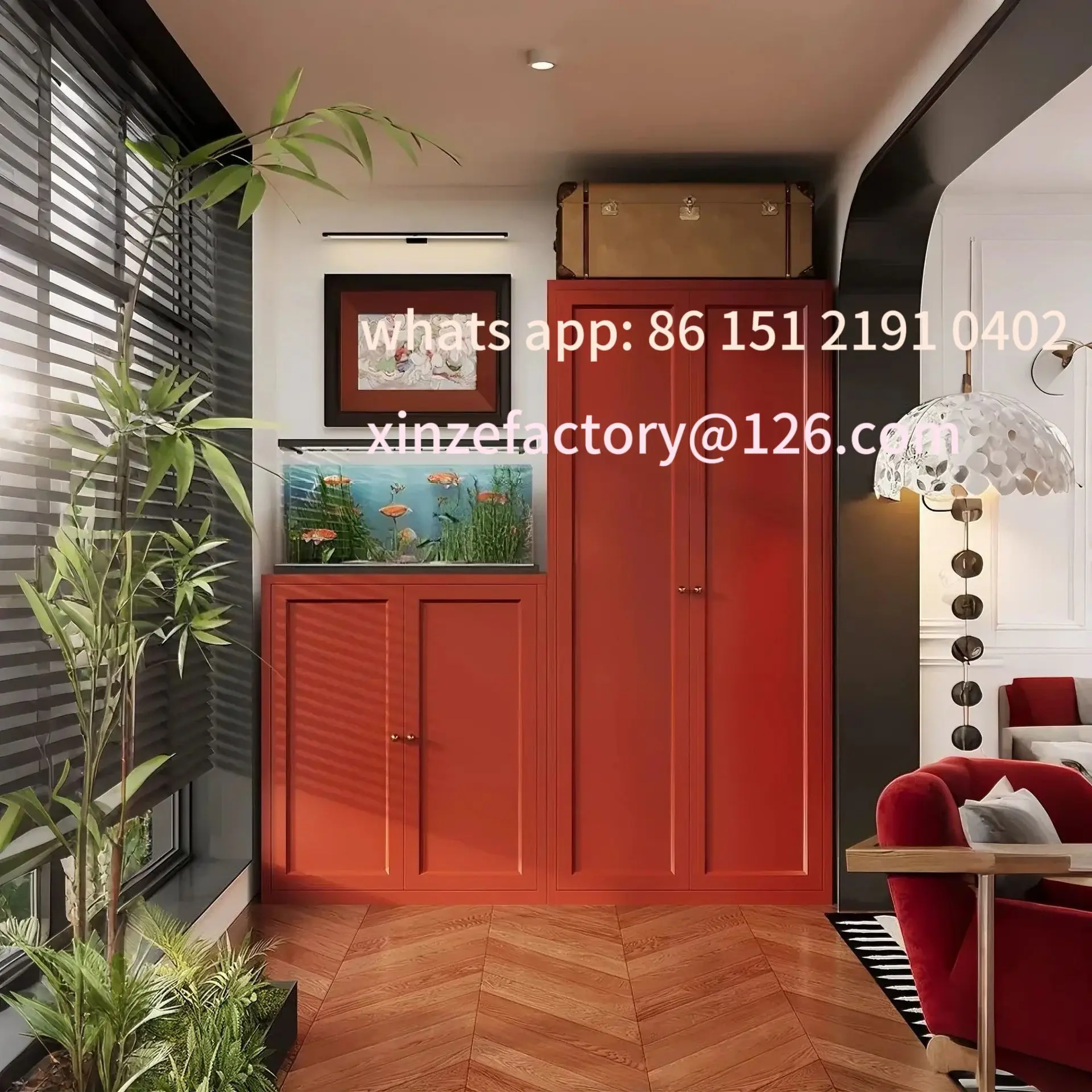 Customizable New Thickened Steel Balcony Storage Sunscreen Locker Corridor Clothing Multi-layer Locker Iron Cabinet Grocery