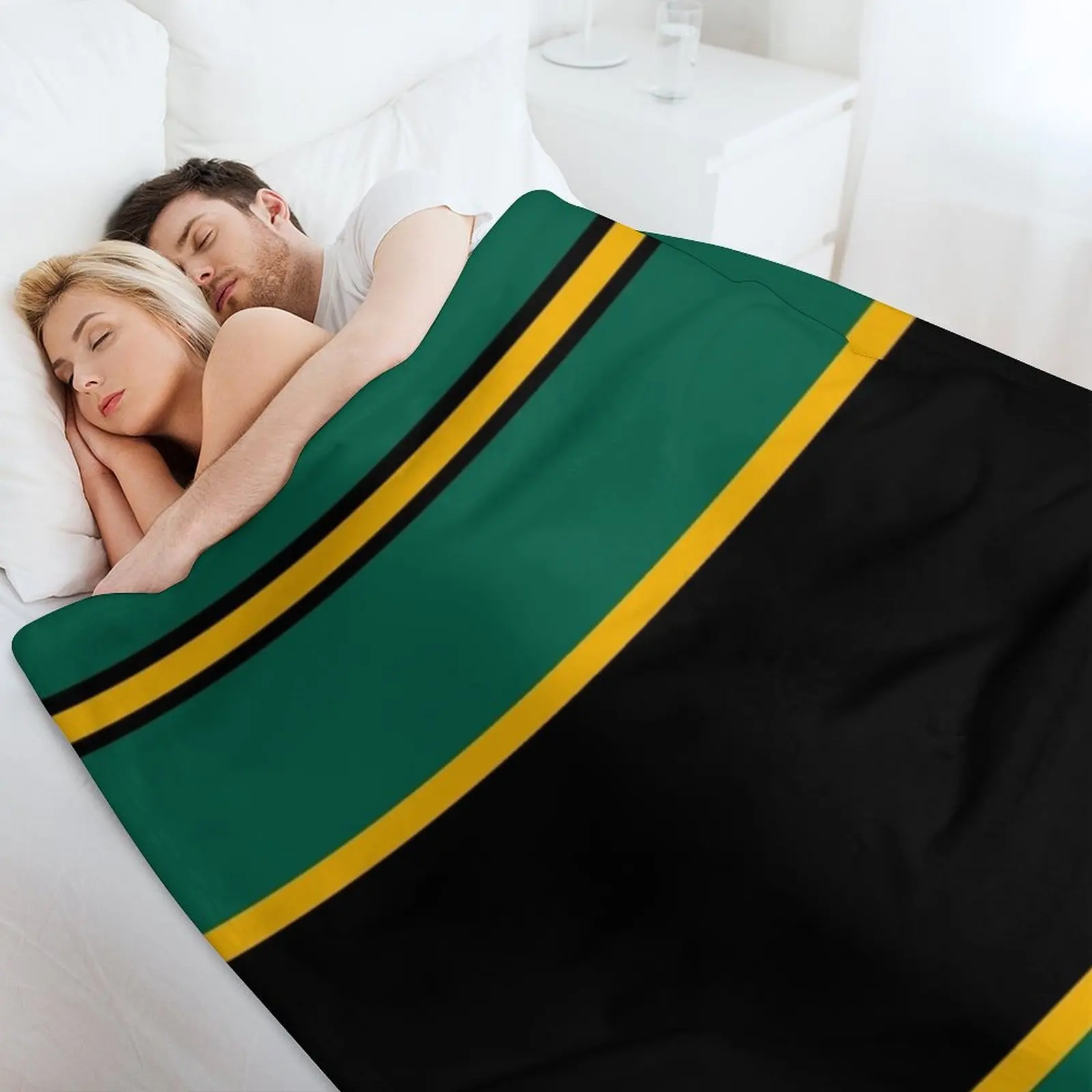 نورثامبتون سانت الألوان رمي بطانية محشوة البطانيات الأرائك من الديكور الحرارية للسفر عيد الميلاد الديكور البطانيات #4