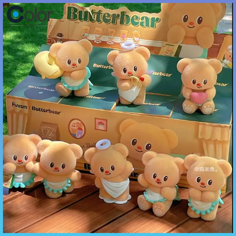 

New Genuine Butter Bear Business Day Series Blind Box, Trendy Toys Figurines Desktop Car Ornaments Plush Toys Festival Gifts
