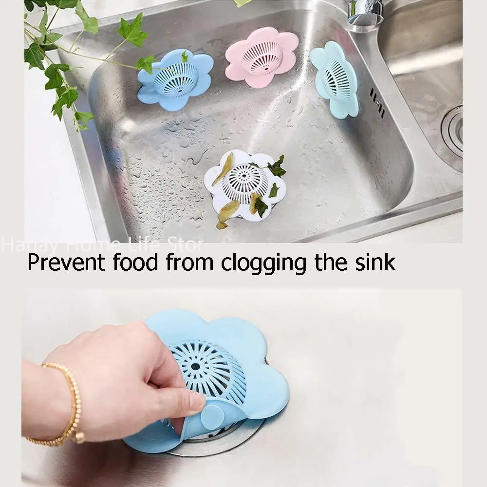 New Hair Catcher with Suction Hair Stopper Shower Drain Covers Practical Tools Suit for Bathroom Bathtub and Kitchen view 2