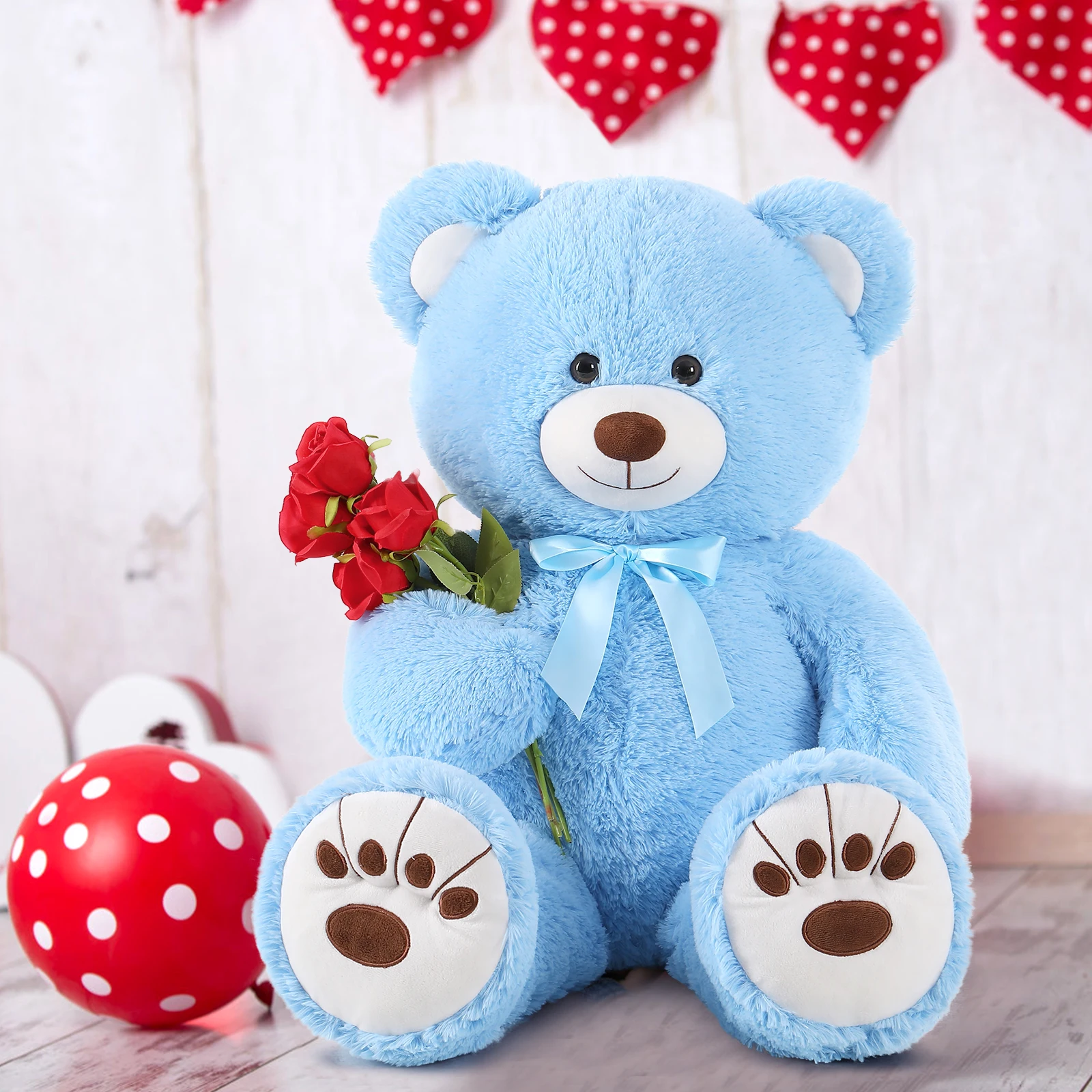 W302 Ultimate 8-częściowy Zestaw Gigantycznych Pluszaków - 89 cm Większe Jest Lepsze, Pluszaki, Najlepsze Niespodzianka na Boże Narodzenie, Urodziny