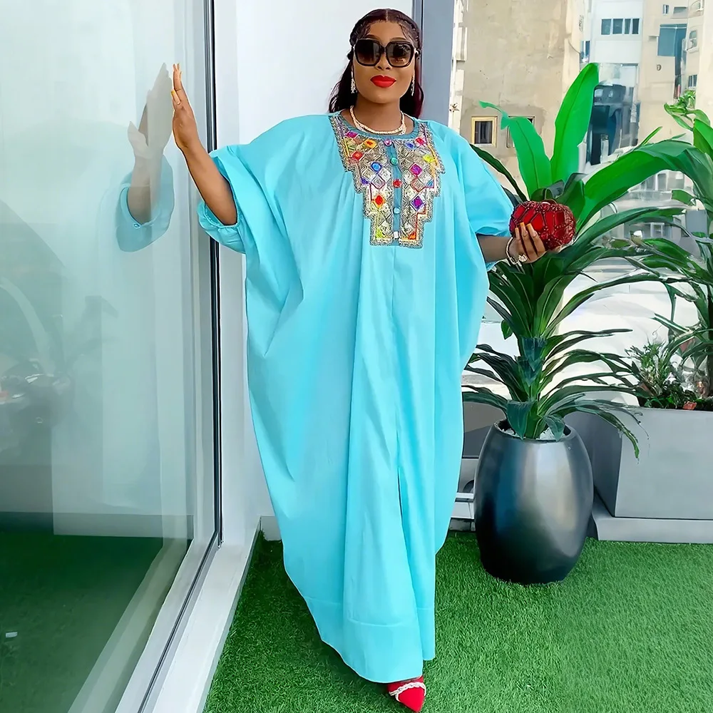 African Dresses for Women Traditional Africa Clothing Dashiki Ankara Outfits Gown Abayas Robe Muslim Kaftan Maxi Long Dress 2025