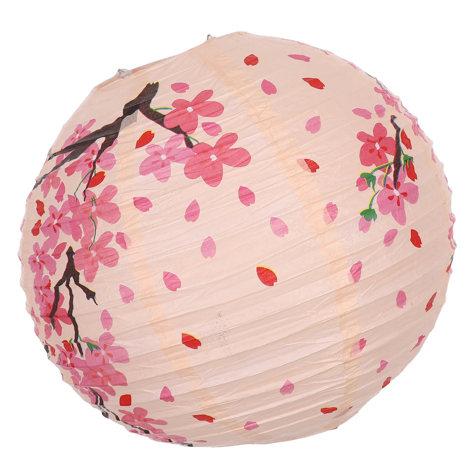 

Peach Blossom Lantern Large Red Paper Japanese Style Decorative Ornaments Festive Party Supplies Outdoor Indoor Lanterns