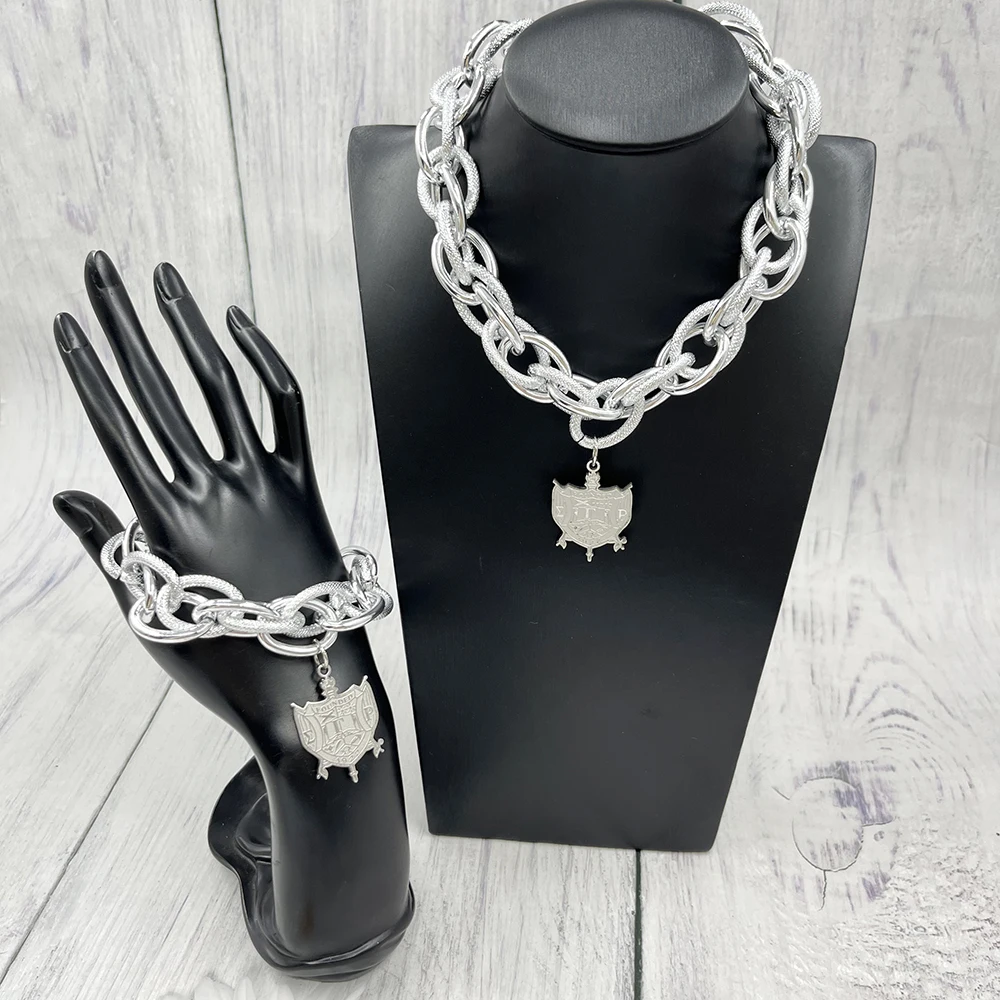 Sigma Gamma Rho Shield Necklace