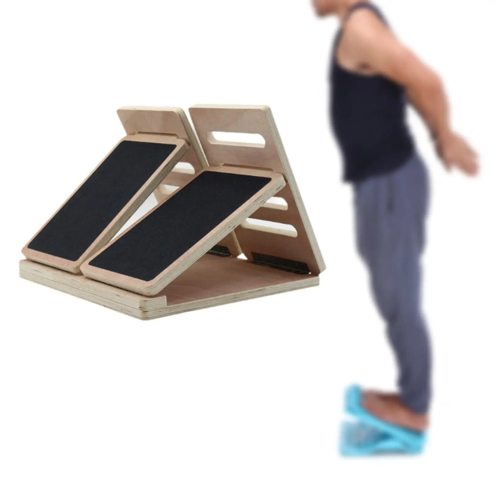 

Slant Board for Calf Stretching Adjustable Foot Incline Board for Men Sports