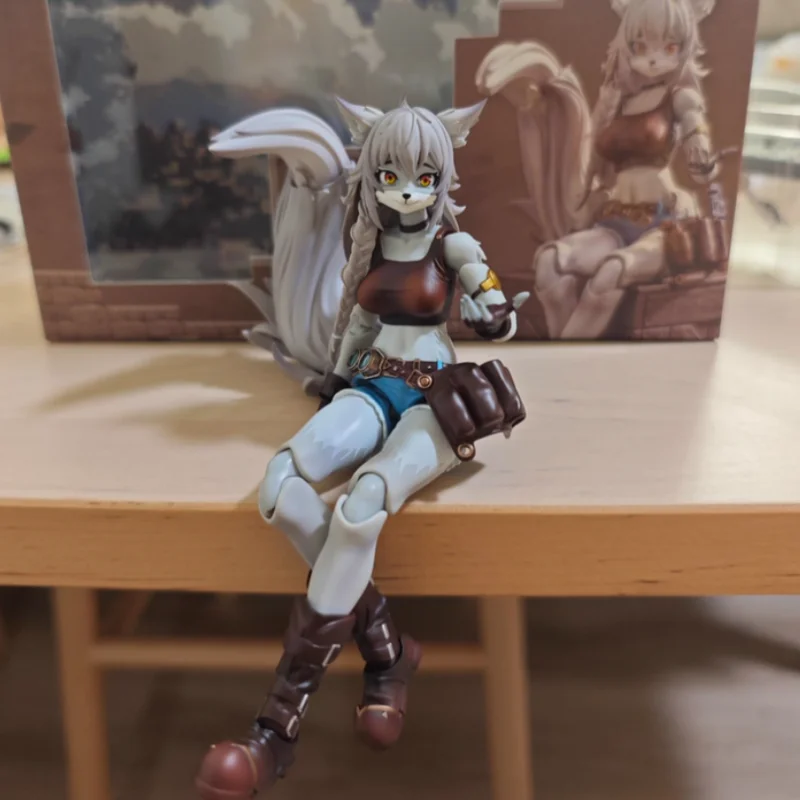 

In Stock Adventure Squad Fox Girl Action Figure Repairman Style 1/12 Mobile Finished Figure Model Customized Gifts