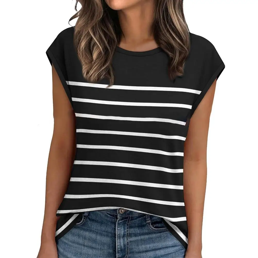 

Color Blocked Knit Pullover Vest for Women - Loose Fit Casual Wear Polyester Top for All Seasons Vacation Home Club Outfits