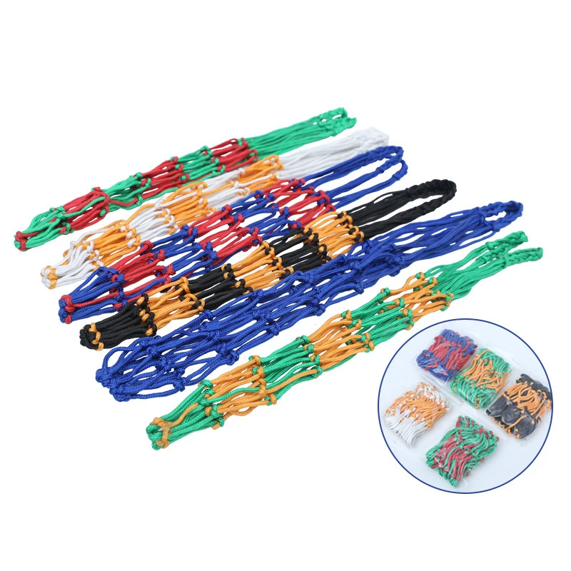 Nylon Basketball Carry Bag Youth Football Trainer Kick Net Soccer Volleyball Drawstring Ball Storage Bag Basketball Hoop Net