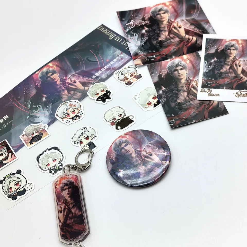 16Pcs/Set Love and Deepspace Sylus Zayne Rafayel Xavier Caleb