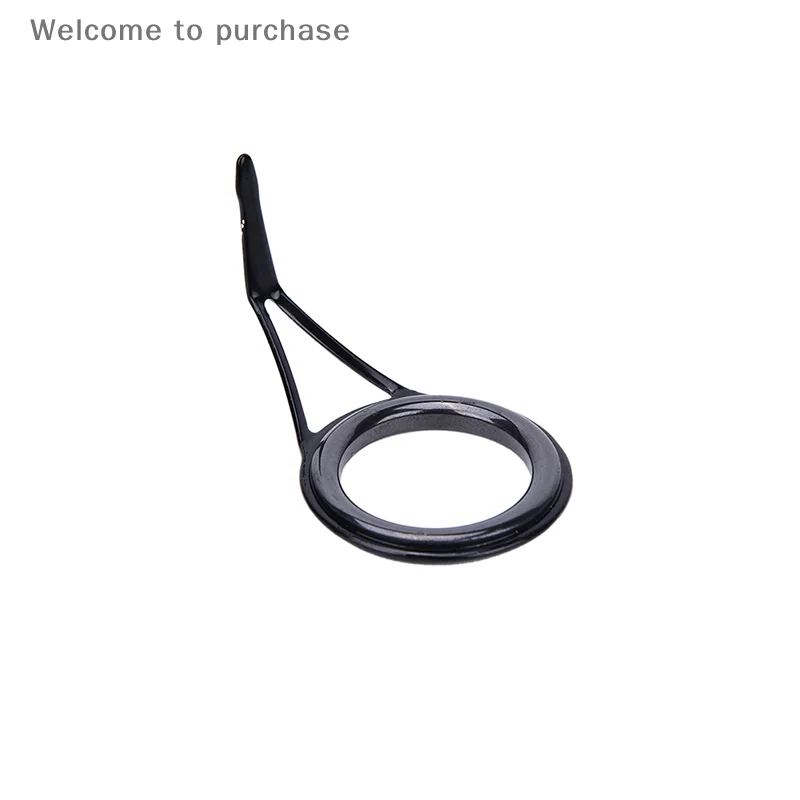 

8pcs 8 Size Ceramic and high carbon steel guide eye wire loop wire loop fishing rod fishing gear accessories