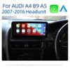 Android 14カーラジオ,GPSナビゲーション,メディアプレーヤー,8 128GB, IPS画面,ステレオ,CarPlay, 4G SIM, WiFi, Audi A4, B8, A5, 2008-2017 2