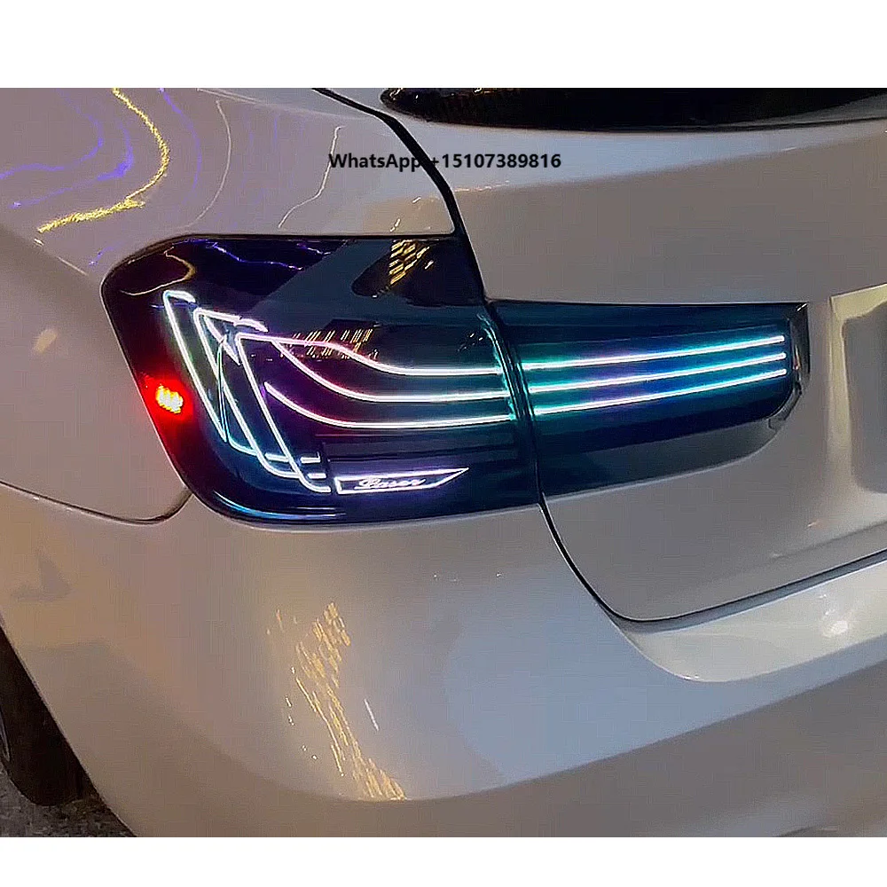 

For 3 Series F30 Tail Light Assembly 320/328/F35/F80 Modified Floating LED with Flowing Colorful Lights 55W 4600LM