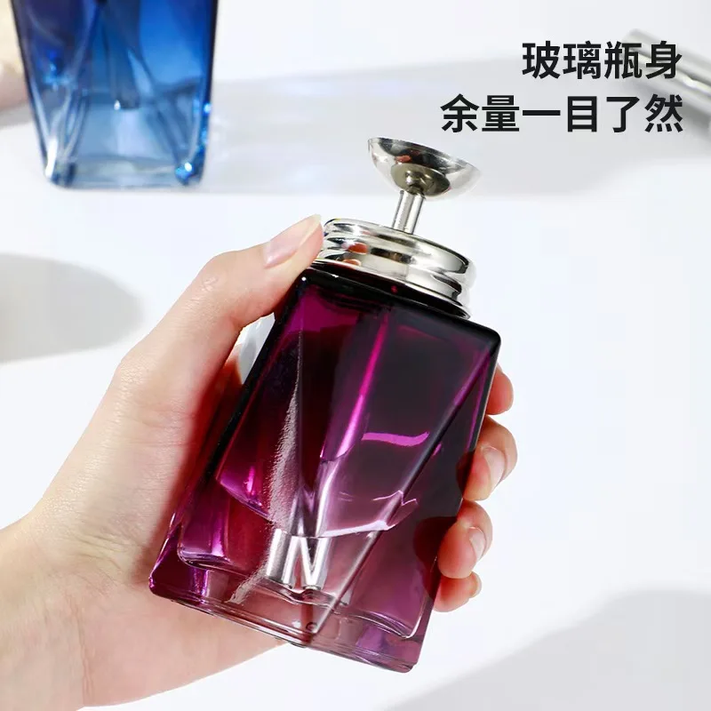 150 مللي HOZAN مانيكير متين مضاد للكهرباء الساكنة نوع الصحافة الزجاج الكحول المذيبات زجاجة سوائل مع حاوية شفافة النحاس الأساسية