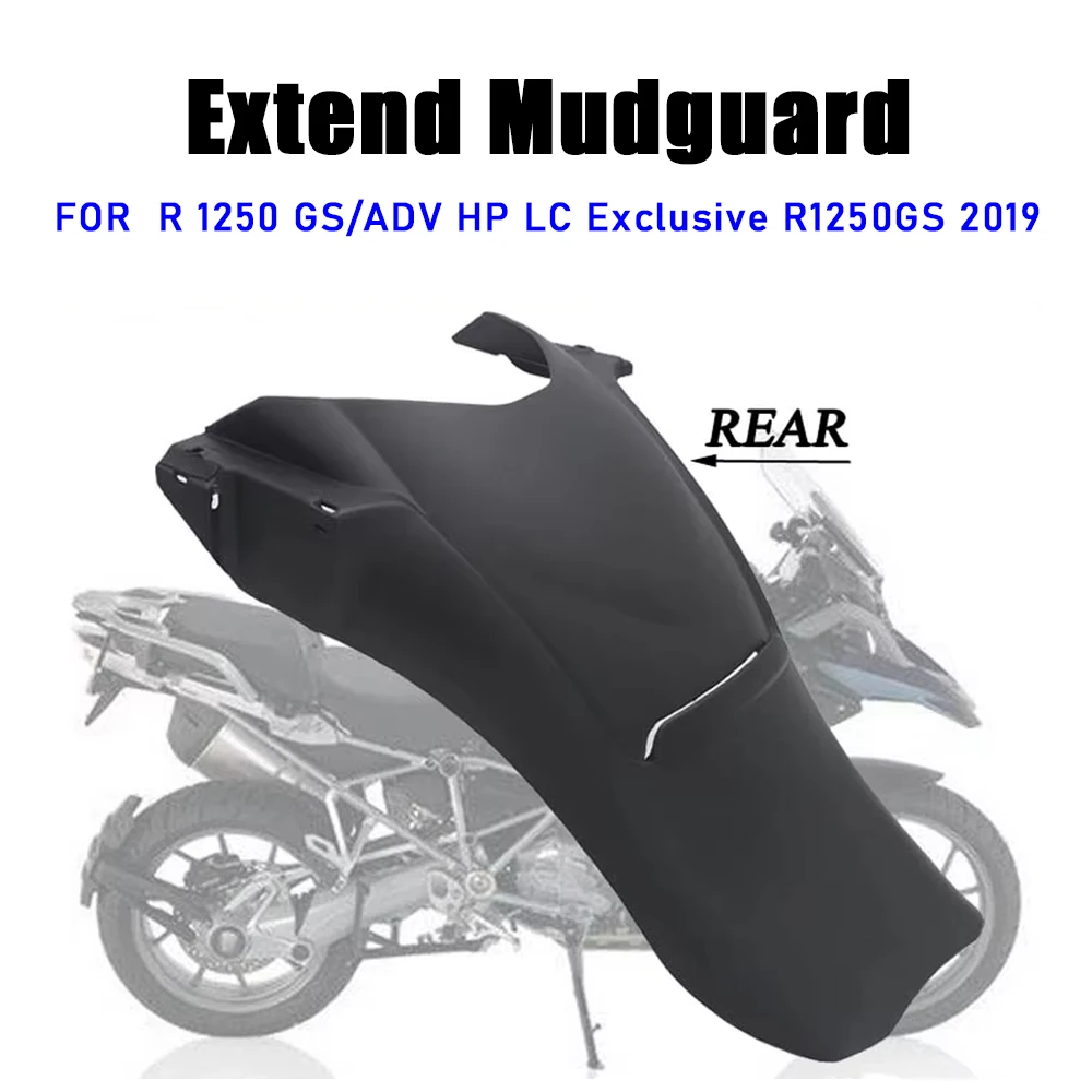 

Motorcycle Rear Fender Extender Mudguard Extension Splash Guard Tire Hugger For BMW R 1250 GS/ADV/HP LC Exclusive R1250GS 2019