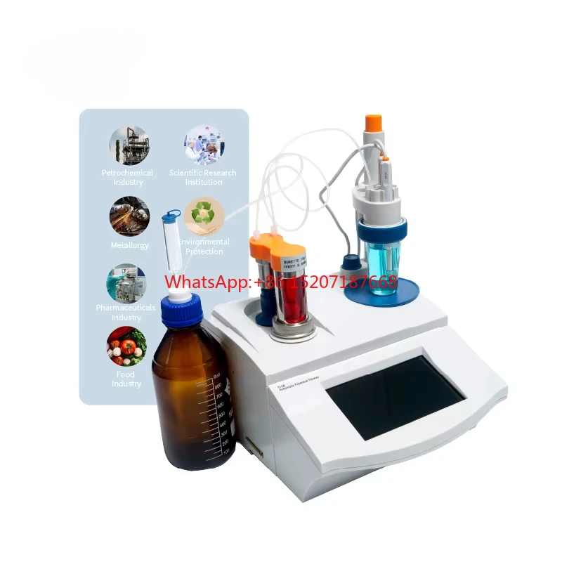 Laboratory Ti-50 Automatic Potential Titrator Ph 0-20 Titration Equipment Auto Potentiometric Titrator With Touch Screen