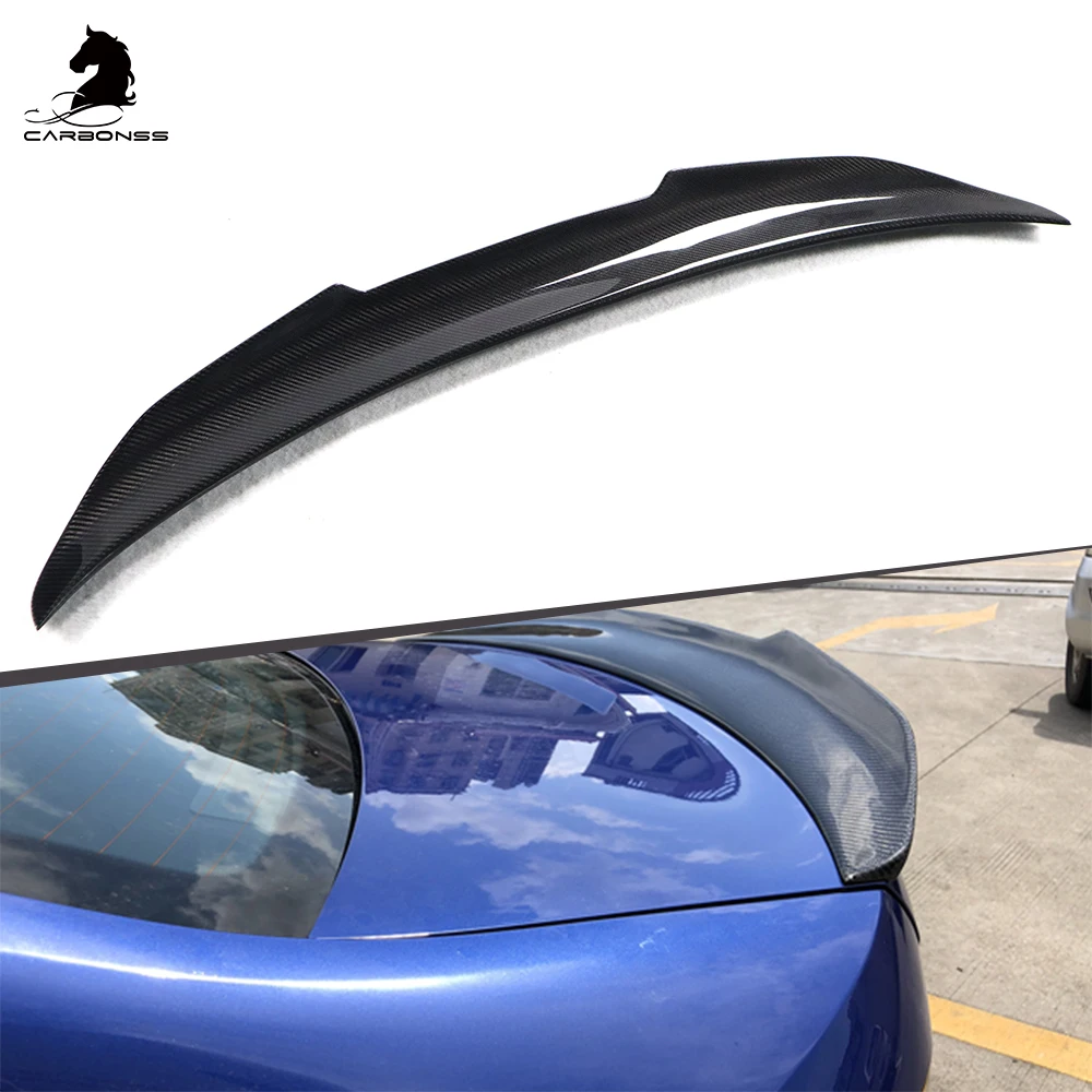 PSM Type Rear Trunk Carbon Fiber Ducktail Spoiler Wing For BMW G20 G80 2019+