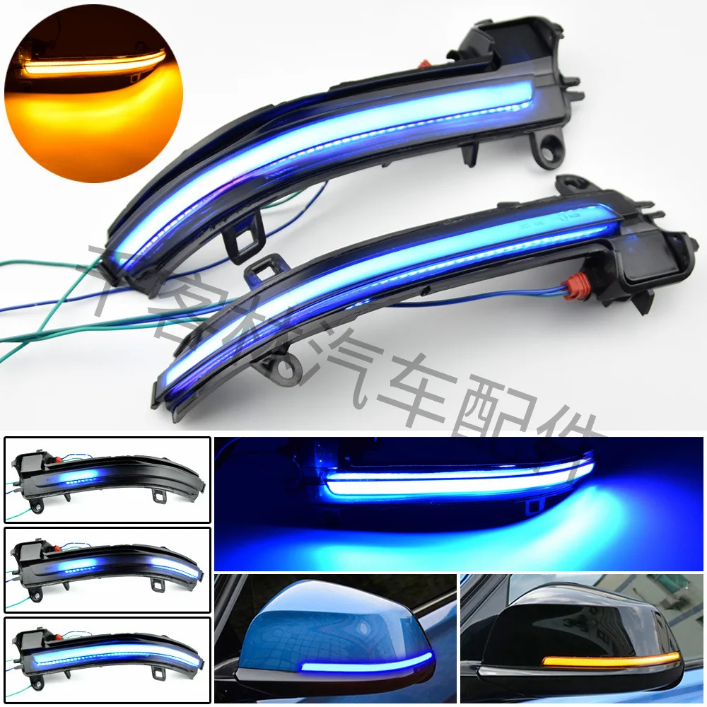 

Suitable for BMW F20 F21 F22 F33 F34 X1 E84 rearview mirror LED flow turn signal light